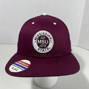 The Game Unisex OS Red Mississippi‎ State University Bulldogs Snapback Hat NWT
